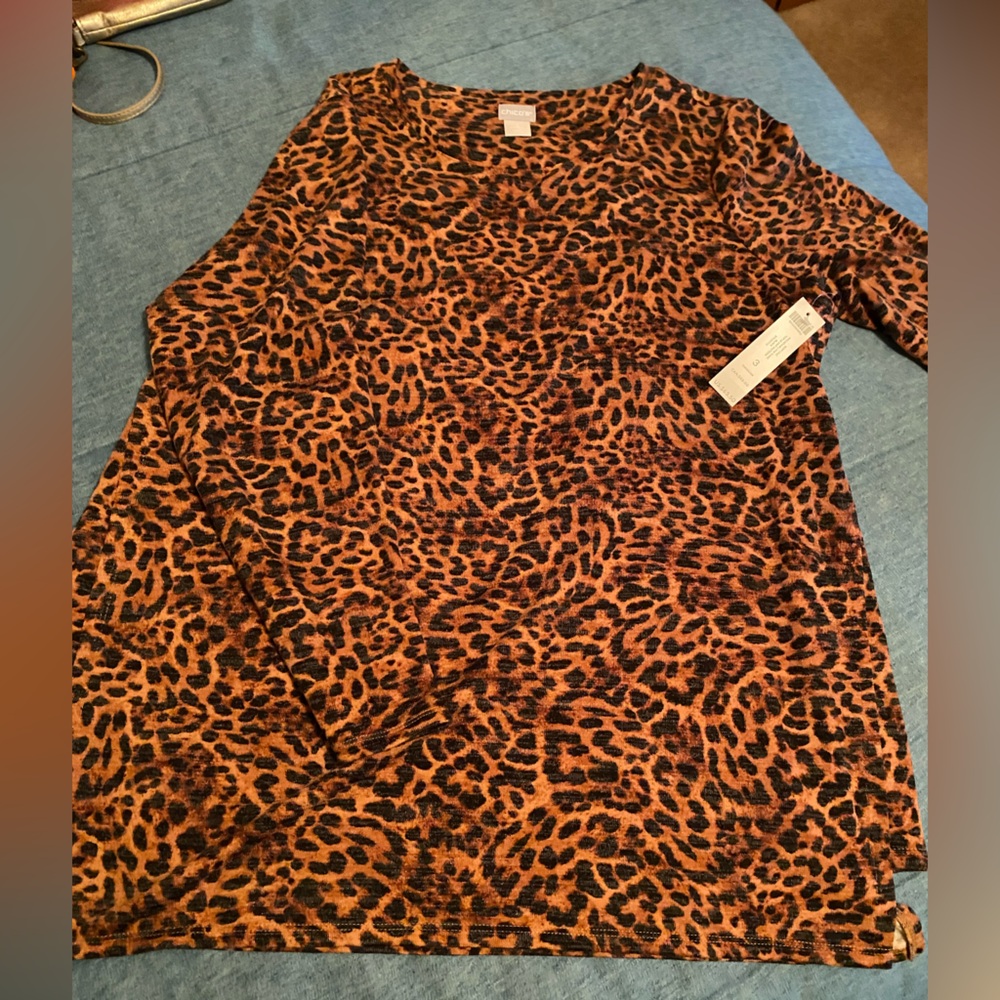 Chico’s Leopard Tunic!  🐆